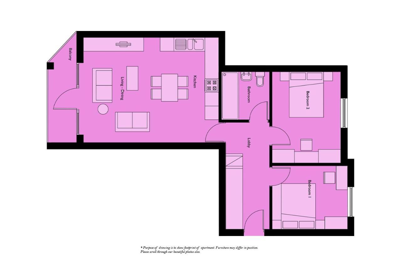 Home From Home - Reliable Long-Term Stay For Working Guests - Apartment 3 Джиллингем Экстерьер фото
